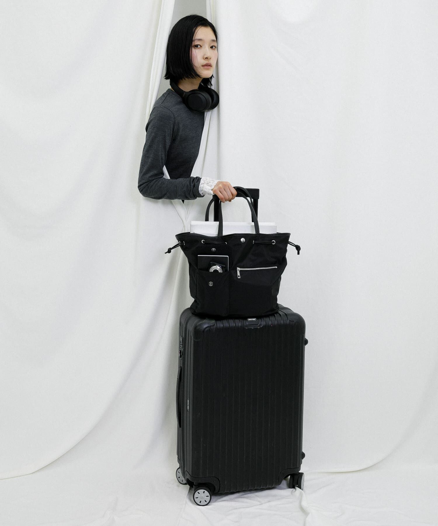 RODE SKO「『Lsize』hun RODESKO　Dual pocket tote large」|トートバッグ|