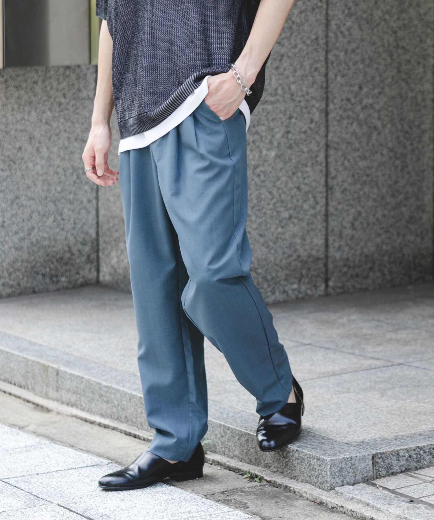 SENSE OF PLACE by URBAN RESEARCH「『イージーケア/速乾』クイックドライタックテーパードパンツ」|その他|