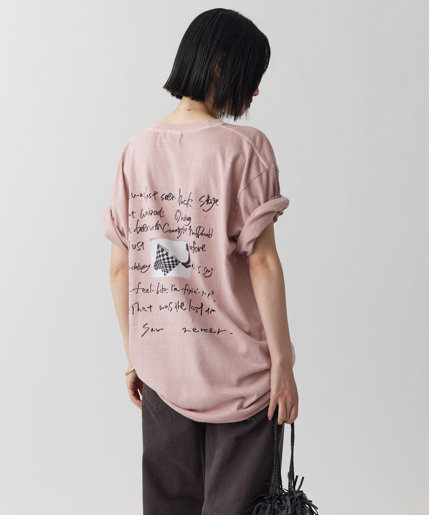  「【J.J. Mercer】チェッカープリントTEE」|Tシャツ・カットソー|