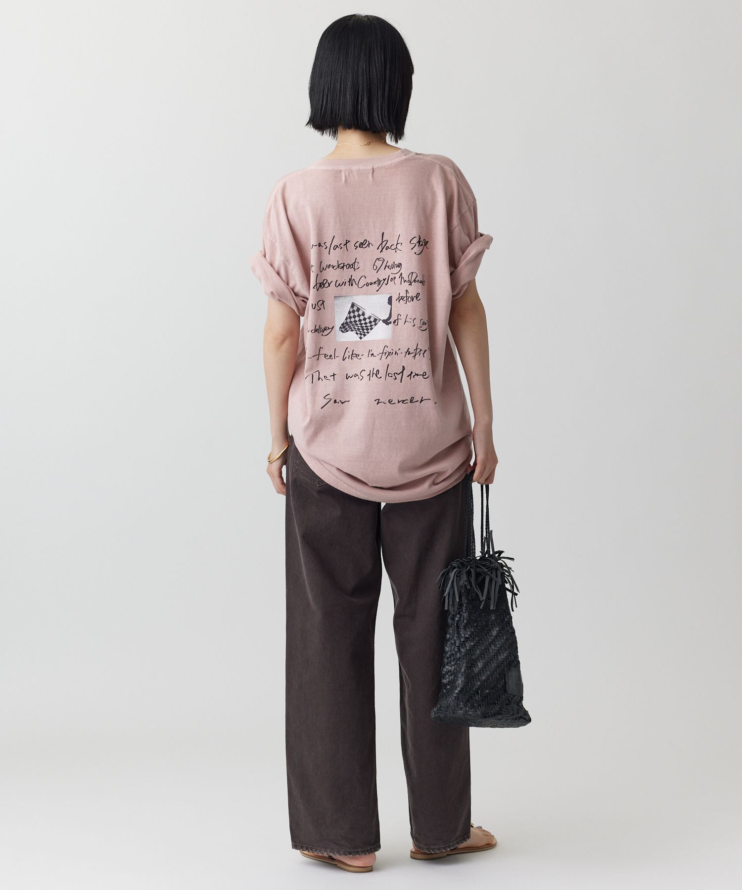  「【J.J. Mercer】チェッカープリントTEE」|Tシャツ・カットソー|