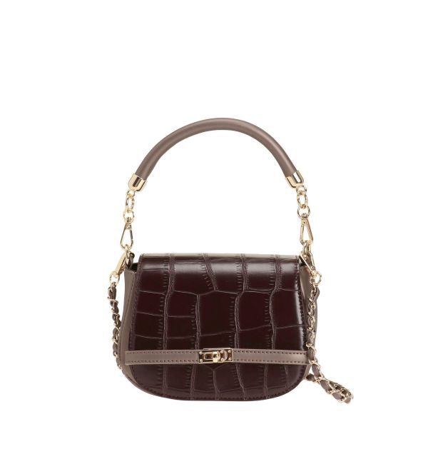 MERCURYDUO「クロコラウンドシェイプBAG」|その他|