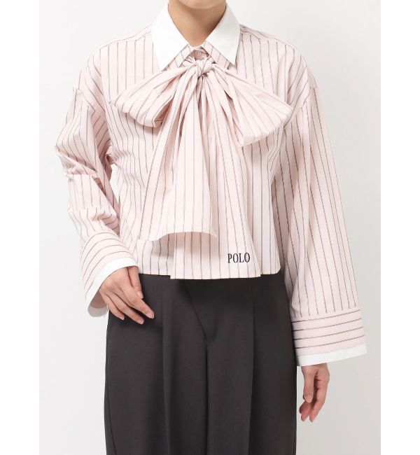 LAGUNAMOON「【POLO BCSコラボ】ボウタイシャツ」|シャツ・ブラウス|