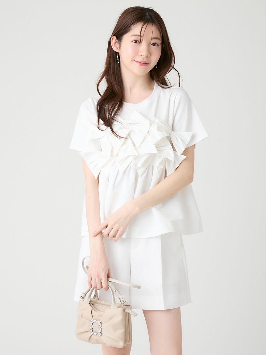 HANAE MORI×CELFORDコラボ】バタフライリボンチュニック（CELFORD