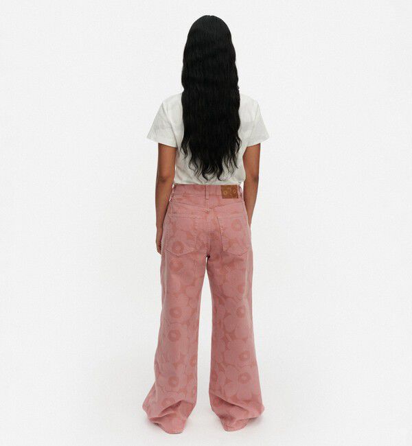 Marimekko「Maridenim Wide Unikko S ジーンズ」|チノ|