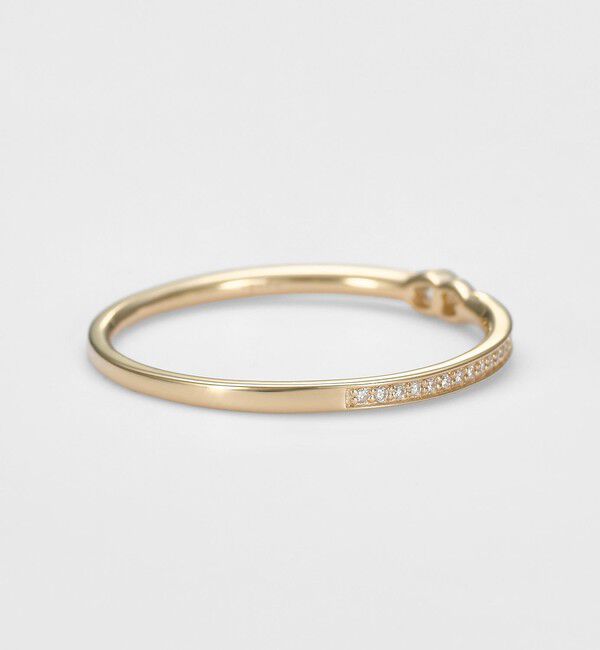 agete「K10ダイヤモンドリング（0.04ct）」|リング|