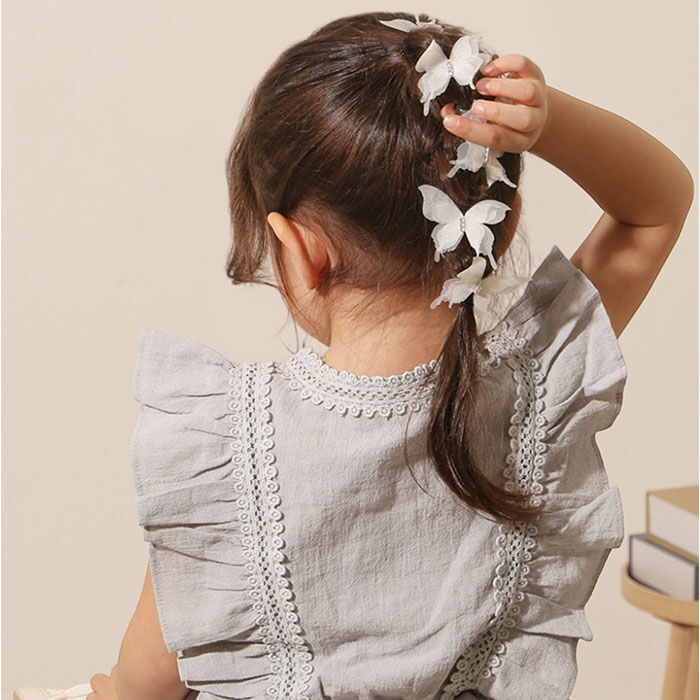 BACKYARD FAMILY「RORA ヘアクリップ 4個セット 通販 ローラ ローズ ヘアークリップ ヘアアクセサリー 髪飾り」|その他|
