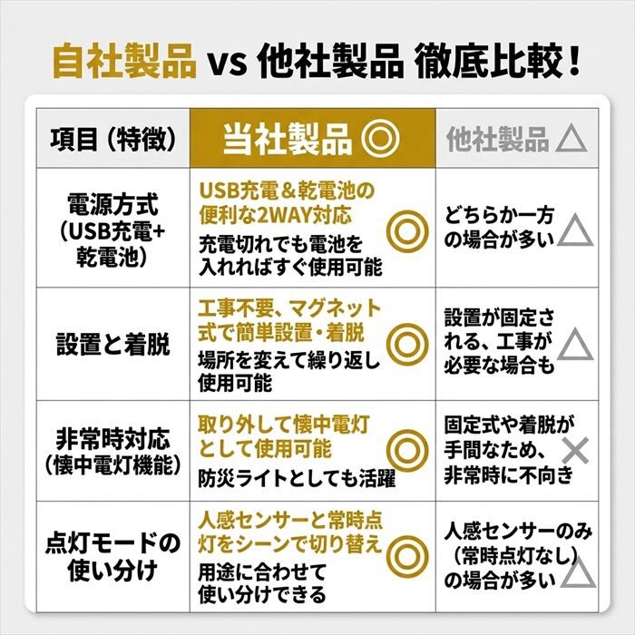 BACKYARD FAMILY「人感センサーライト 通販 センサーライト 人感ライト フットライト 足元灯 人感センサー ライト」|その他|