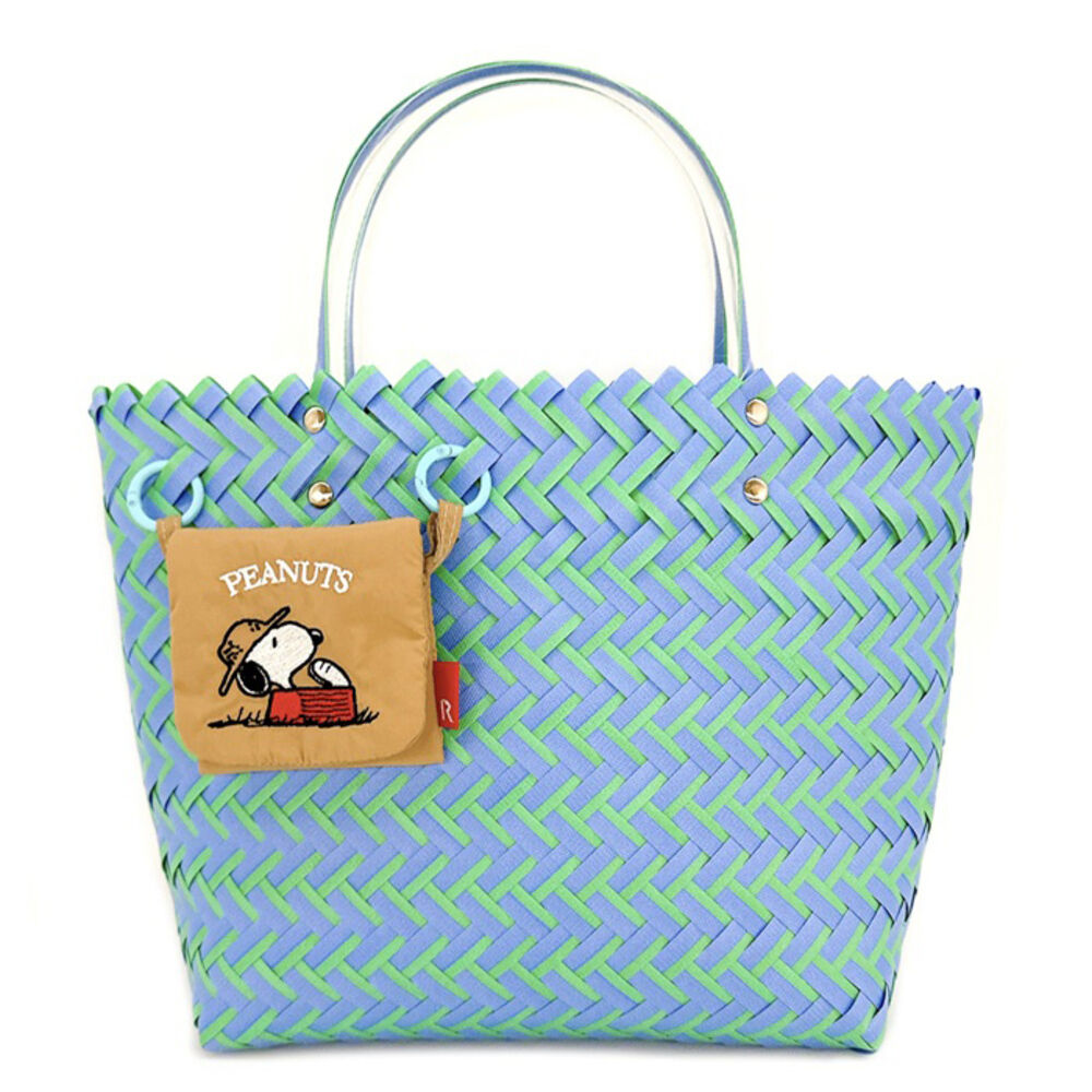 ROOTOTE「スヌーピー ROOTOTE ルートート 8510 通販 カゴバッグ かごバッグ トートバッグ」|かごバッグ|ブルー1