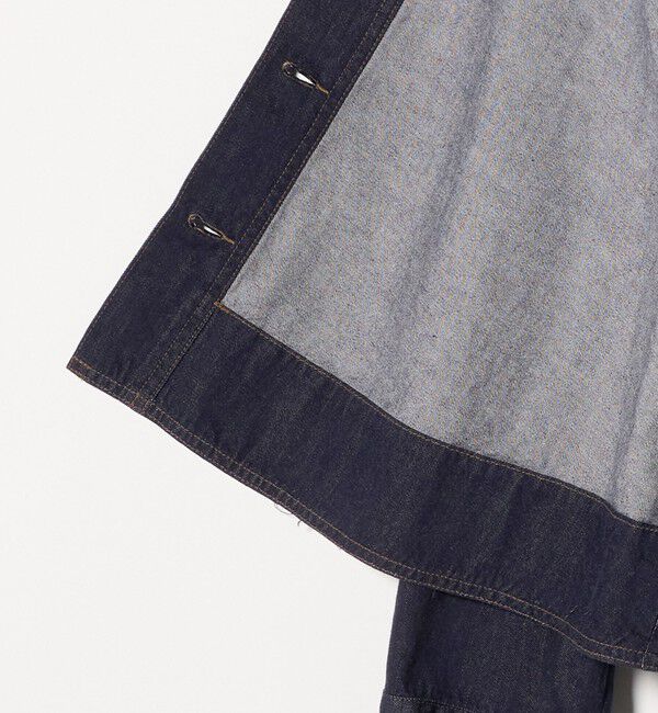 UNITED ARROWS「ステッチ フレア デニムジャケット」|デニムジャケット|