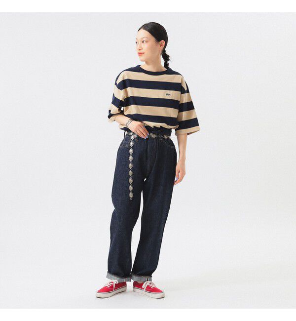 BEAMSBOY「【WEB限定】【別注】LACOSTE / ボーダー ショートスリーブ Tシャツ」|Tシャツ・カットソー|