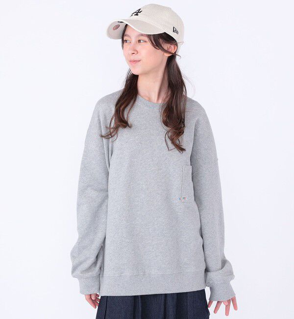 SHIPS KIDS「【WEB限定】SHIPS KIDS:100～160cm / NEW マイクロ ロゴ スウェット」|スウェット・ジャージ|