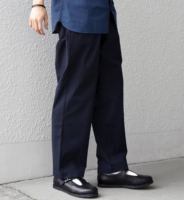 SHIPS any「SHIPS any:〈撥水/軽量/ストレッチ〉SOLOTEX(R) シアサッカー セミワイド イージーパンツ26SS◇」|その他|