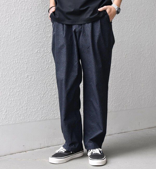 SHIPS any「SHIPS any:〈撥水/軽量/ストレッチ〉SOLOTEX(R) シアサッカー セミワイド イージーパンツ26SS◇」|その他|