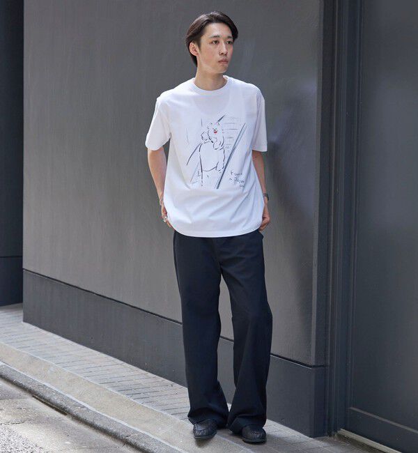 SHIPS「【City Ambient Products別注】佐伯 ゆう子: アート Tシャツ」|Tシャツ・カットソー|