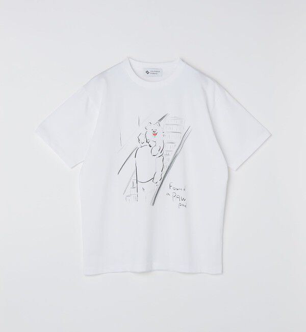 SHIPS「【City Ambient Products別注】佐伯 ゆう子: アート Tシャツ」|Tシャツ・カットソー|