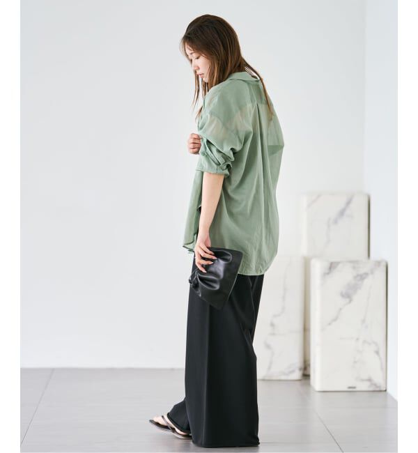 追加》fluffy sheer シャツ 2（Plage）｜ルミネのファッション通販