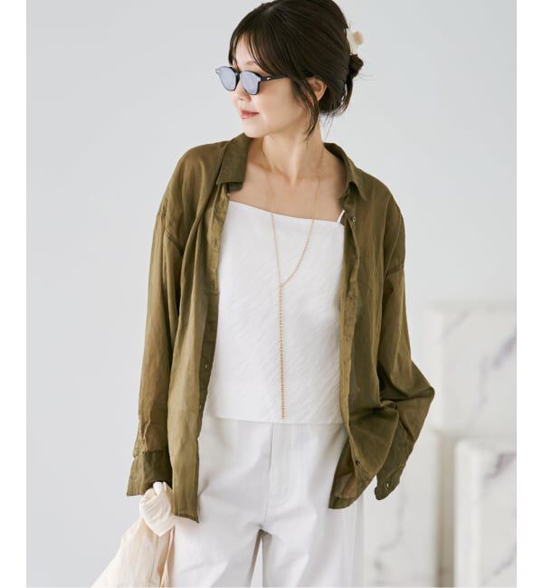 追加》fluffy sheer シャツ 2（Plage）｜ルミネのファッション通販