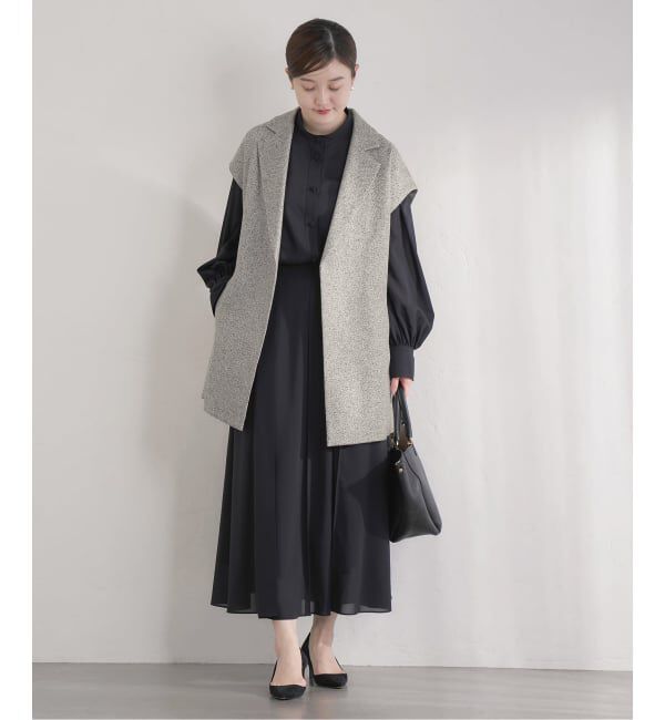 IENA「&NAVY ツイーディーサッシュジレ」|その他|
