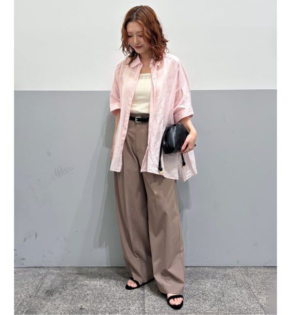 SLOBE IENA「《シリーズあり》リネンコットンBOXシャツ」|シャツ・ブラウス|