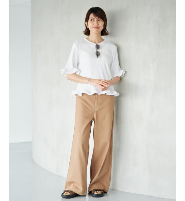 IENA「オーガニックコットン WAVE Tシャツ」|Tシャツ・カットソー|