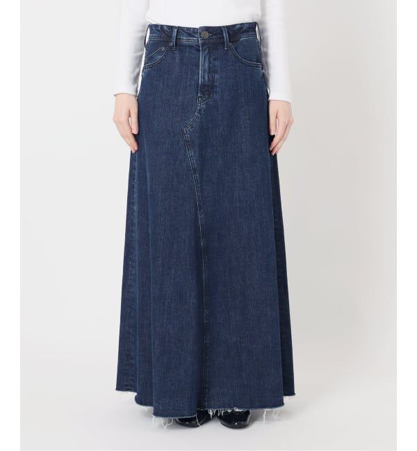 IENA「《予約》YANUK/ヤヌーク 別注 Flare Long Skirt スカート」|スカート|
