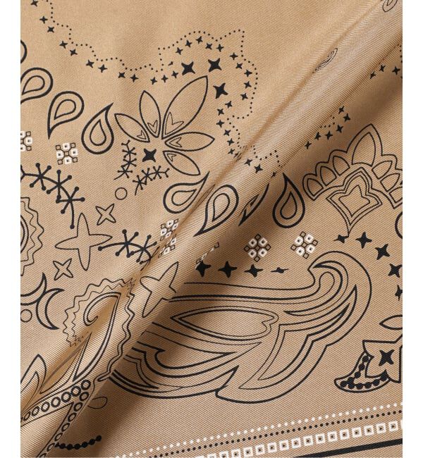 VERMEIL par iena「Le Scarf レ スカーフ Paisley Scarf 65x65cm」|バンダナ・スカーフ|