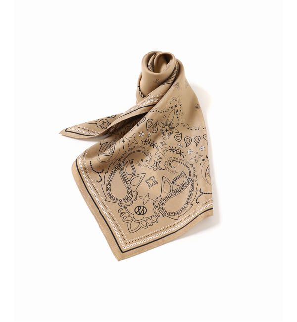 VERMEIL par iena「Le Scarf レ スカーフ Paisley Scarf 65x65cm」|バンダナ・スカーフ|