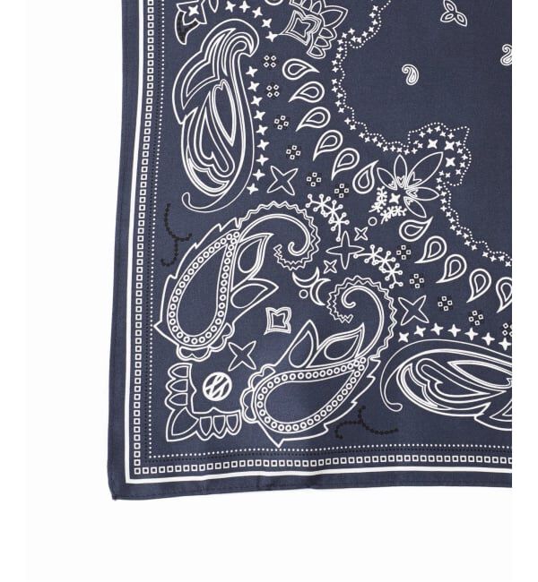 VERMEIL par iena「Le Scarf レ スカーフ Paisley Scarf 65x65cm」|バンダナ・スカーフ|