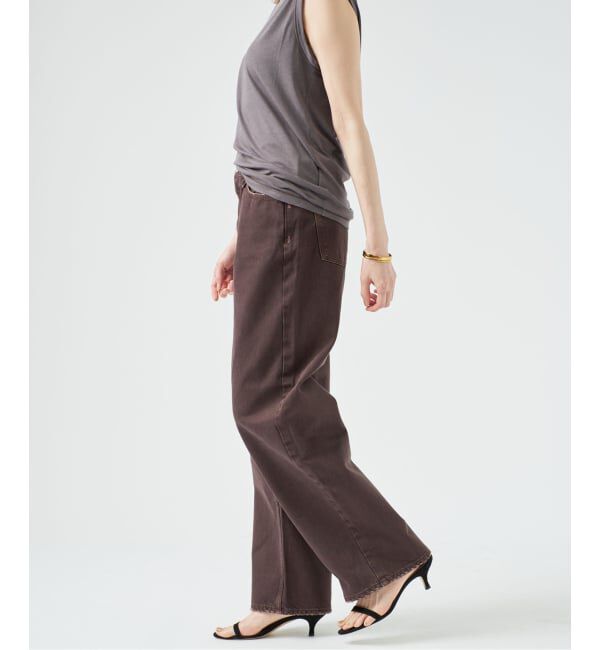 VERMEIL par iena「《予約》upper hights アッパーハイツ The Niece Mid-Rise 103323002」|デニム|