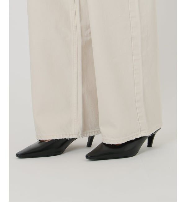 VERMEIL par iena「《予約》upper hights アッパーハイツ The Niece Mid-Rise 103323002」|デニム|