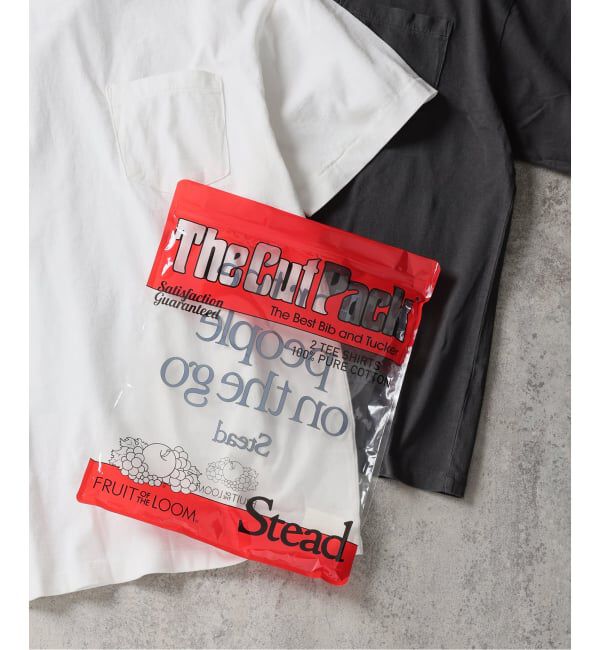 J.S.Homestead「FRUIT OF THE LOOM / フルーツ オブ ザ ルーム &times; Stead 別注 2パック Tシャツ」|Tシャツ・カットソー|