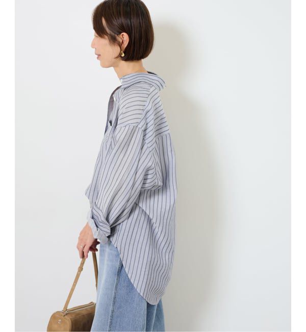 JOURNAL STANDARD relume「《追加予約 / 新色》ダブルストライプソフトシャツ」|シャツ・ブラウス|