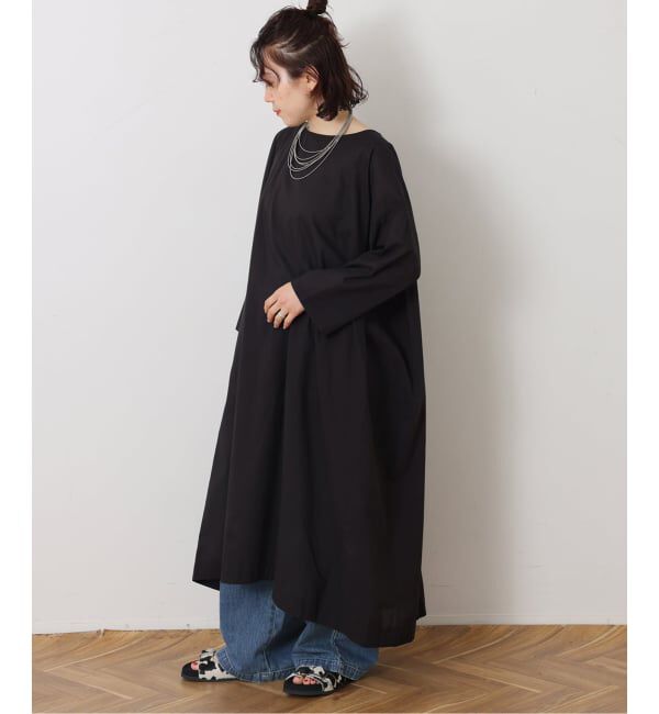 journal standard luxe「【SOIL】60s CAMBRIC SIDE GATHERED DRESS」|ワンピース|
