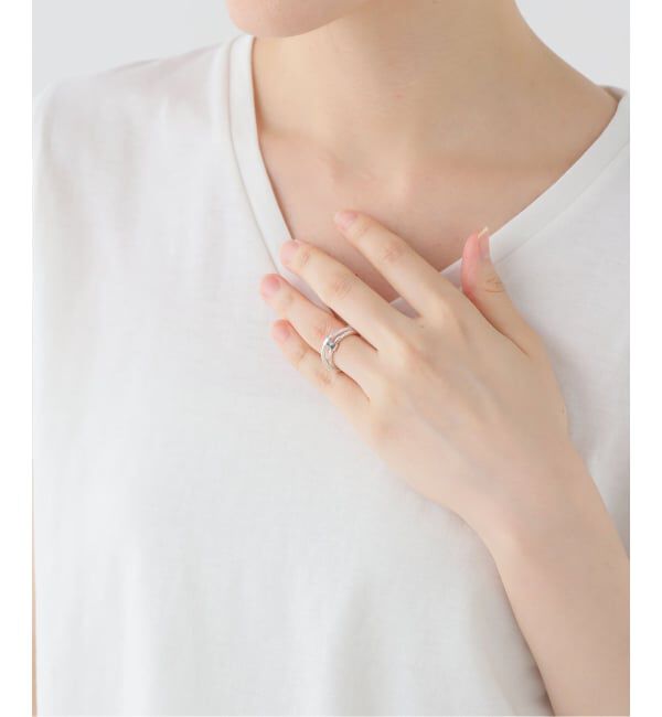 JOURNAL STANDARD「【MUSSELS AND MUSCLES/マッソーズアンドマッソーズ 】 LISSOM SNAKE RING N2」|リング|