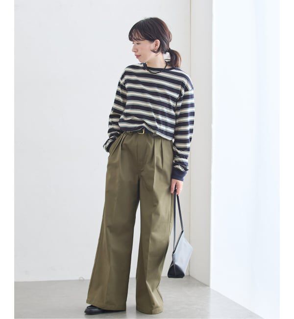 journal standard L'essage「《追加予約/新色あり》JANE SMITH*DICKIES*L'ESSAGE 別注 2タックBIGパンツ」|その他|
