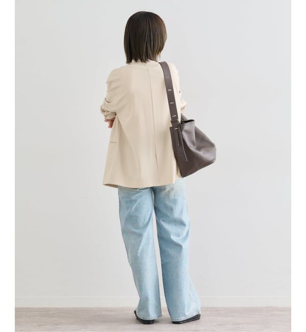 U by SPICK&SPAN「UVカット ツイルダブルジャケット」|テーラードジャケット|