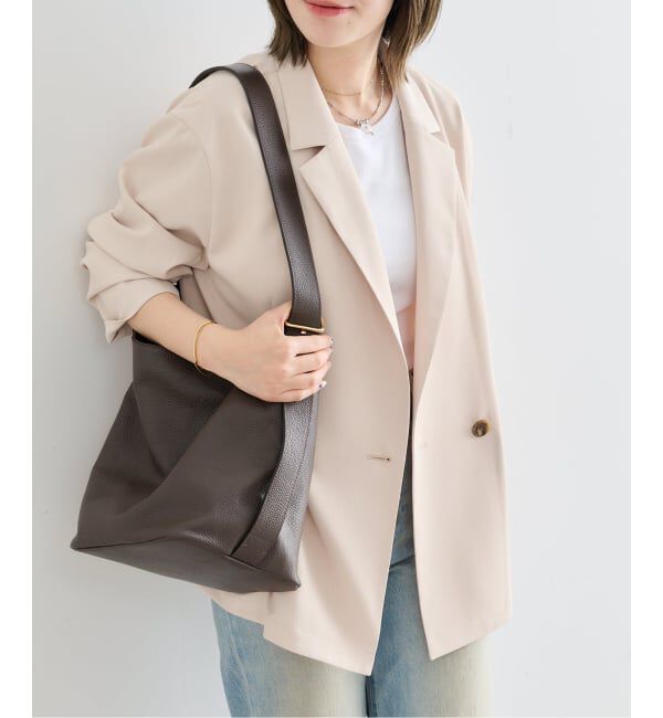 U by SPICK&SPAN「UVカット ツイルダブルジャケット」|テーラードジャケット|