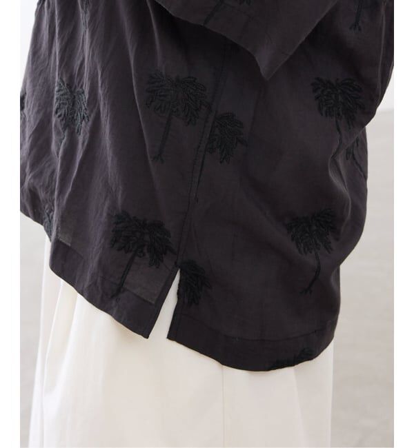 FRAMeWORK「COUTURE DADAM/クチュールドアダム parm tree embroidery シャツ」|シャツ・ブラウス|