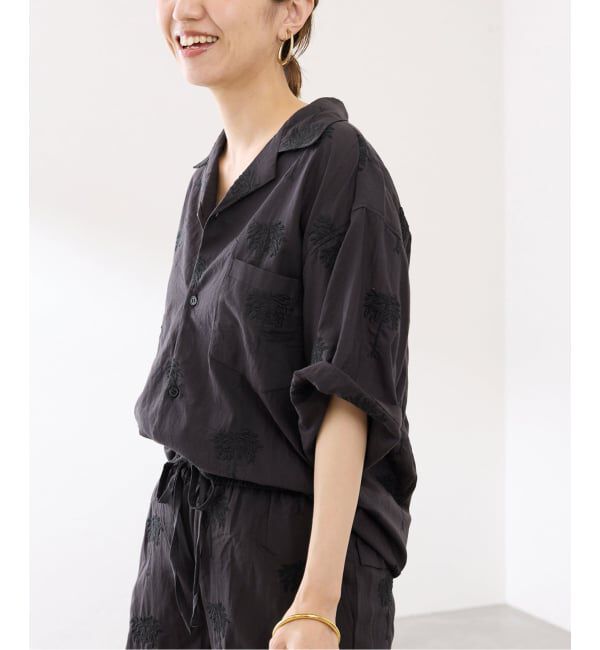 FRAMeWORK「COUTURE DADAM/クチュールドアダム parm tree embroidery シャツ」|シャツ・ブラウス|