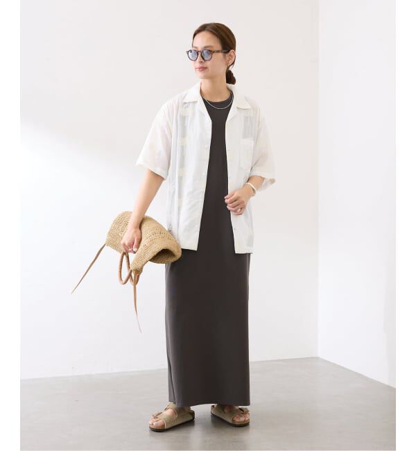 FRAMeWORK「COUTURE DADAM/クチュールドアダム parm tree embroidery シャツ」|シャツ・ブラウス|