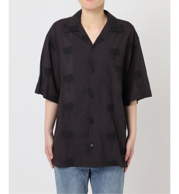FRAMeWORK「COUTURE DADAM/クチュールドアダム parm tree embroidery シャツ」|シャツ・ブラウス|