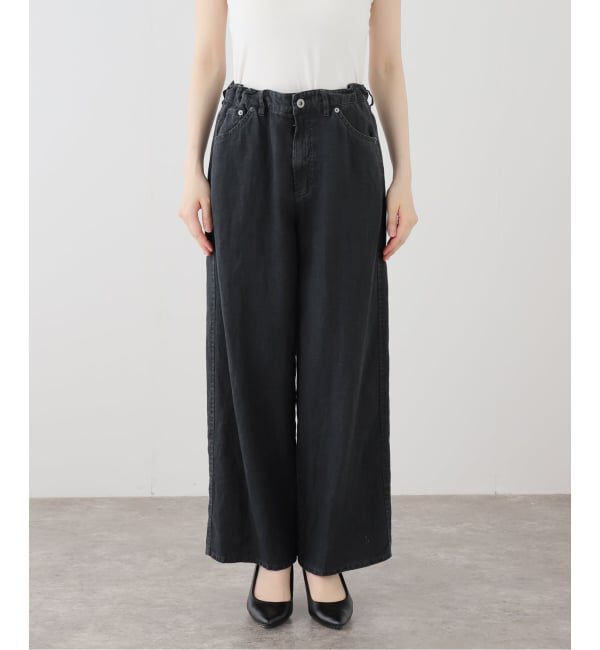 Spick and Span「TICCA / ティッカ リネンガーメントダイパンツ」|その他|