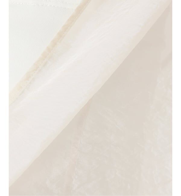 NOBLE「【洗える】ロンドオーガンザフリルヘムブラウス」|シャツ・ブラウス|