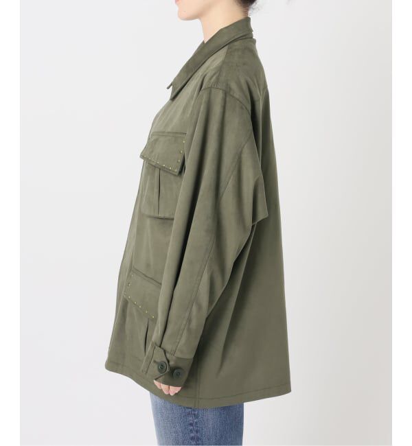 Spick and Span「《予約》ARCHIVE STANCE / アーカイブスタンス fale suede military JK」|ミリタリージャケット|
