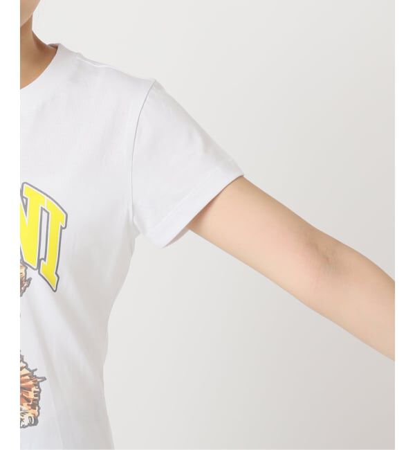 U by SPICK&SPAN「《新宿・WEB限定 / 予約》GANNI / ガニー Basic Cotton Baby Fit Tiger」|Tシャツ・カットソー|