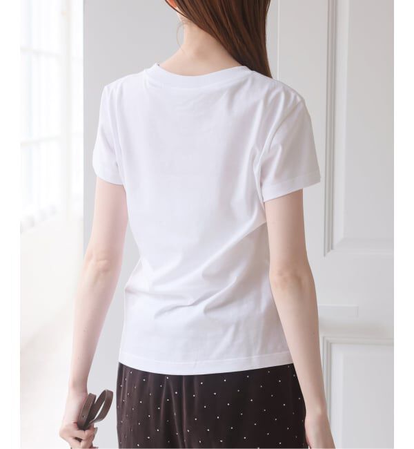 U by SPICK&SPAN「《新宿・WEB限定 / 予約》GANNI / ガニー Basic Cotton Baby Fit Tiger」|Tシャツ・カットソー|