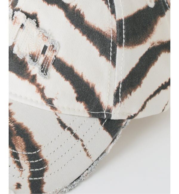 U by SPICK&SPAN「《新宿・WEB限定 / 予約》GANNI / ガニー Printed Zebra Washed Cotton Canvas」|キャップ・キャスケット|