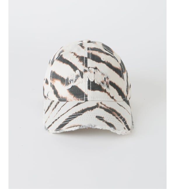 U by SPICK&SPAN「《新宿・WEB限定 / 予約》GANNI / ガニー Printed Zebra Washed Cotton Canvas」|キャップ・キャスケット|