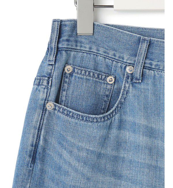 23区「【SLOW/一部店舗限定】LIGHT DENIM  ワイド パンツ」|デニム|