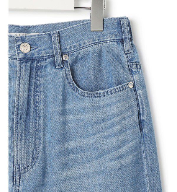 23区「【SLOW/一部店舗限定】LIGHT DENIM  ワイド パンツ」|デニム|